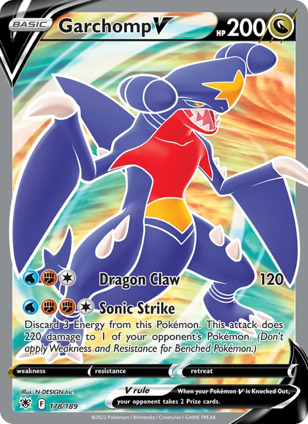 Garchomp V 178 · Astral Radiance