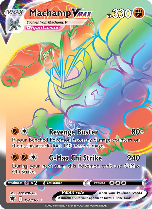 Machamp VMAX 194 · Astral Radiance
