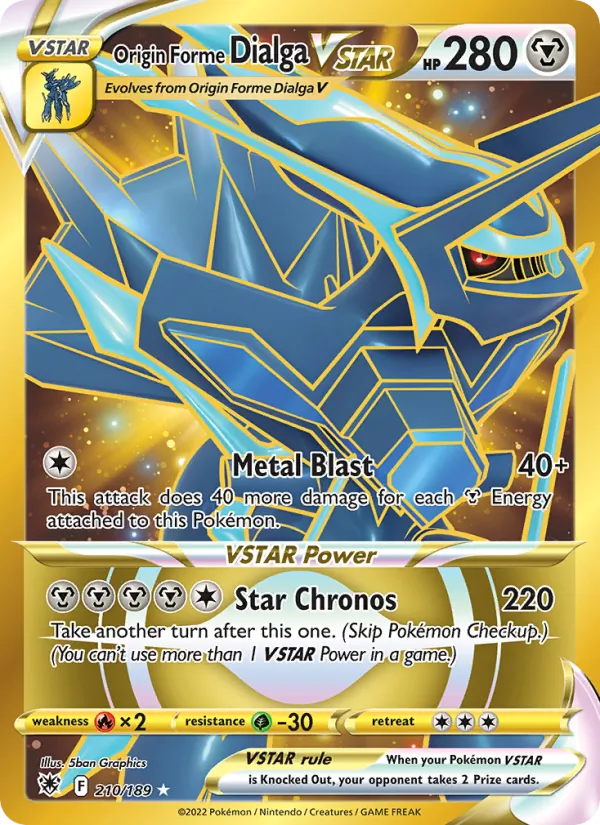Origin Forme Dialga VSTAR 210 · Astral Radiance