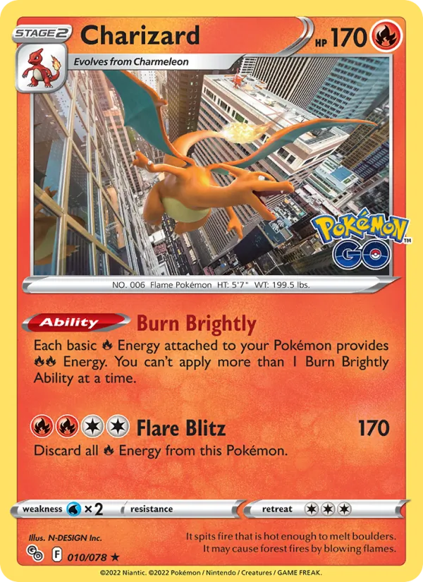 Charizard 010 · Pokémon GO