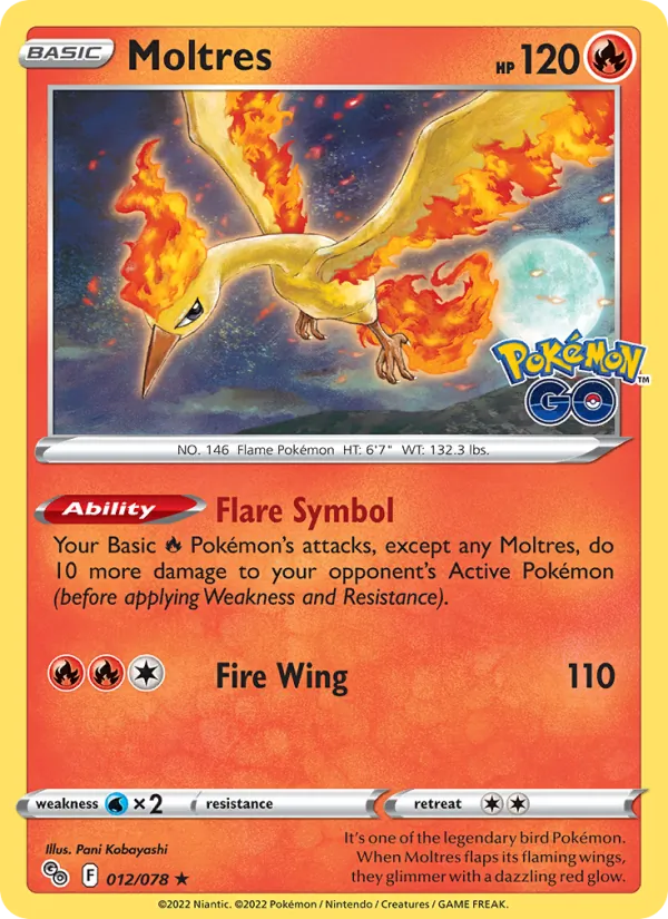 Moltres 012 · Pokémon GO