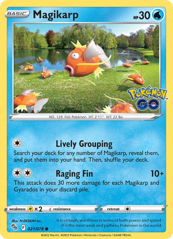 Magikarp 021 · Pokémon GO