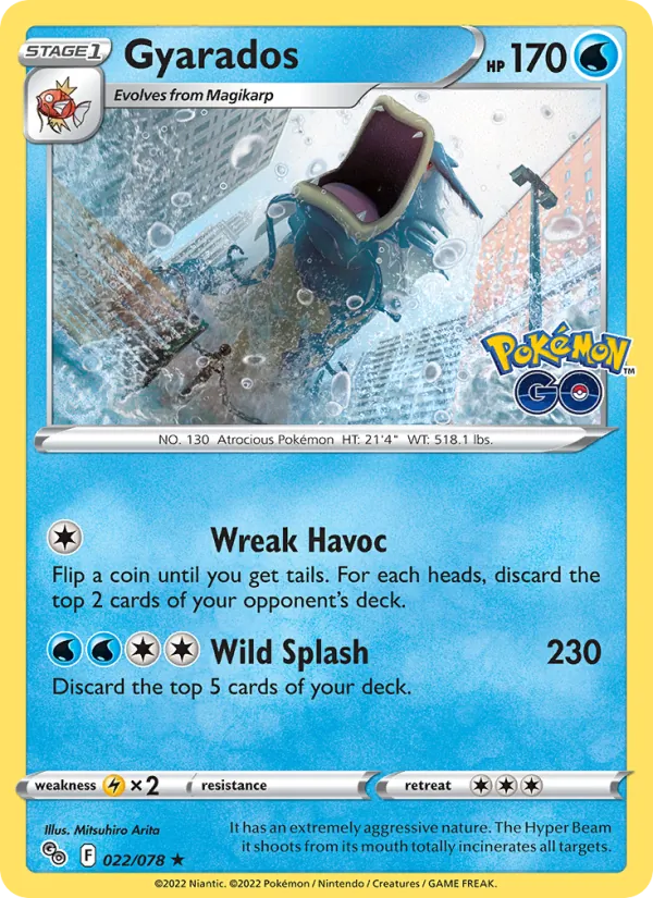 Gyarados 022 · Pokémon GO