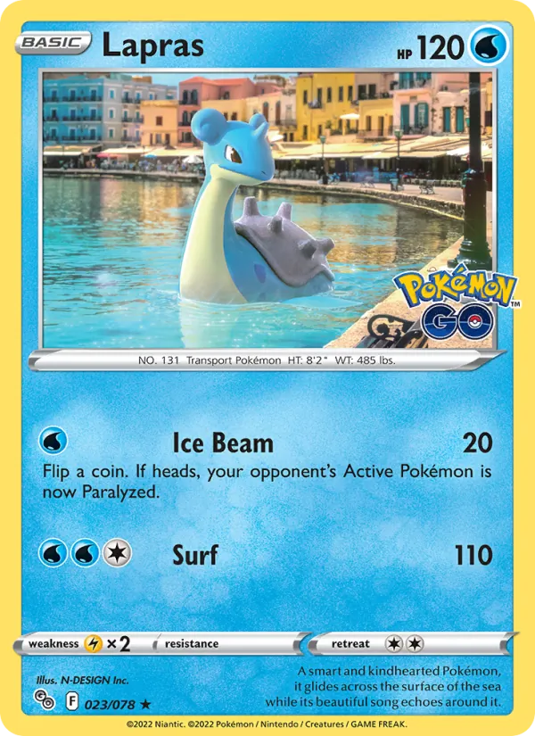 Lapras 023 · Pokémon GO