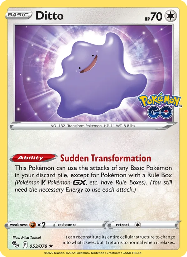 Ditto 053 · Pokémon GO