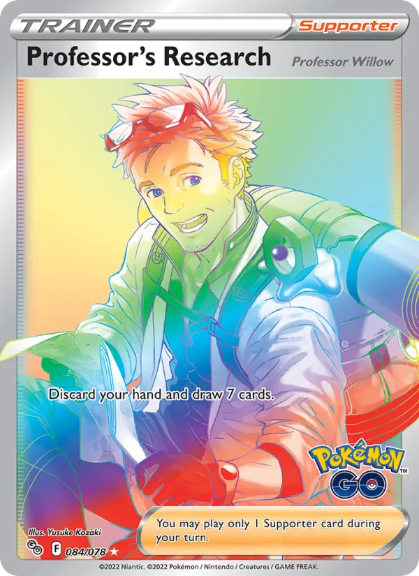 Professor's Research 084 · Pokémon GO