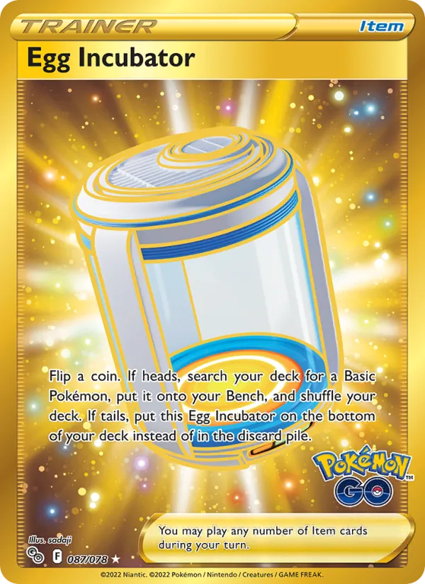 Egg Incubator 087 · Pokémon GO