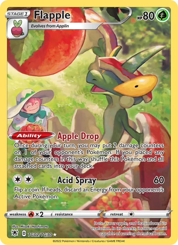 Flapple TG02 · Astral Radiance Trainer Gallery
