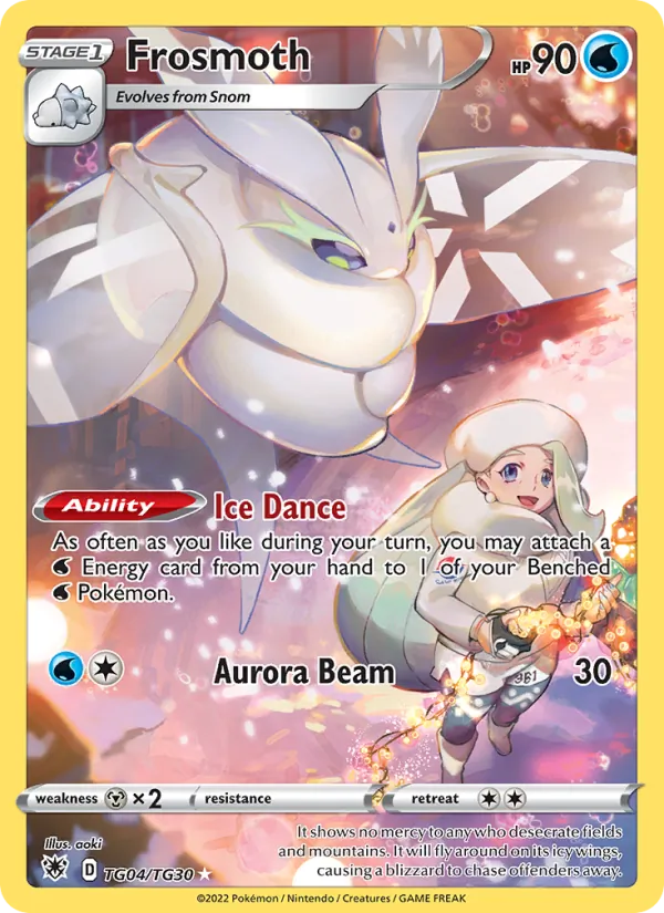Frosmoth TG04 · Astral Radiance Trainer Gallery