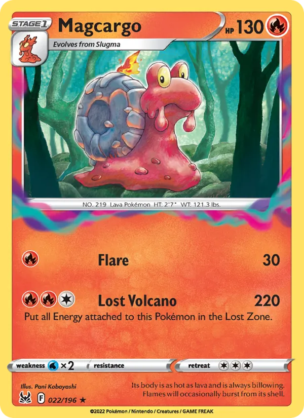 Magcargo 022 · Lost Origin