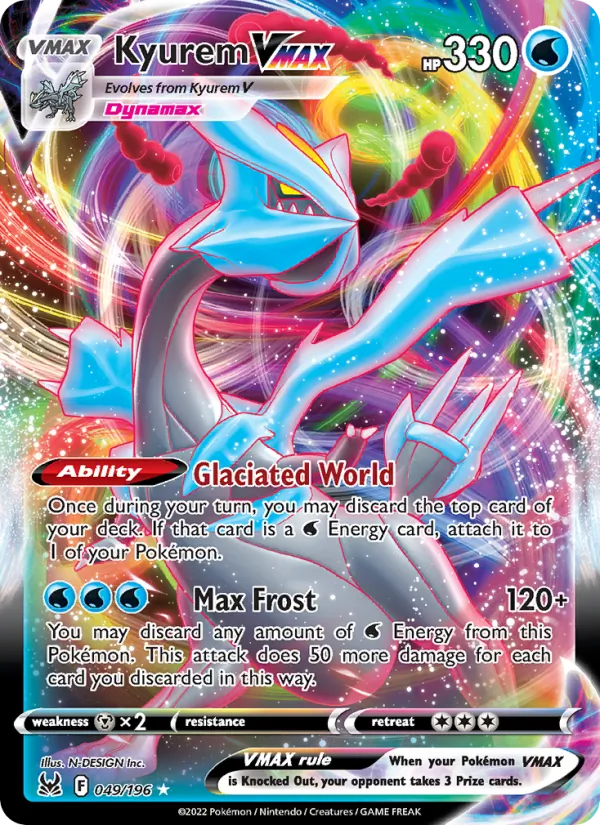 Kyurem VMAX 049 · Lost Origin