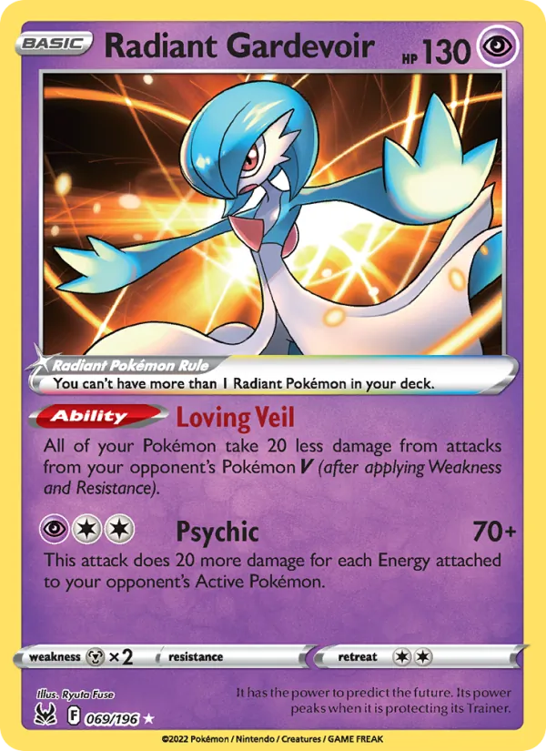 Radiant Gardevoir 069 · Lost Origin
