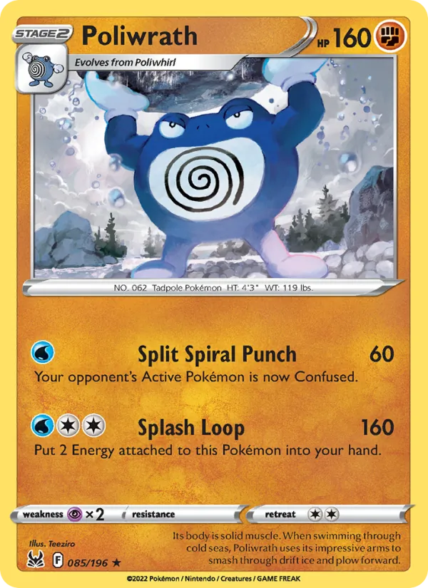 Poliwrath 085 · Lost Origin