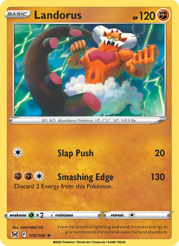 Landorus 105 · Lost Origin