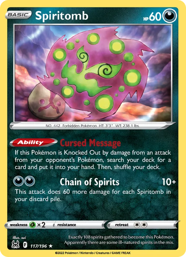 Spiritomb 117 · Lost Origin