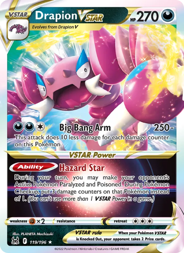 Drapion VSTAR 119 · Lost Origin