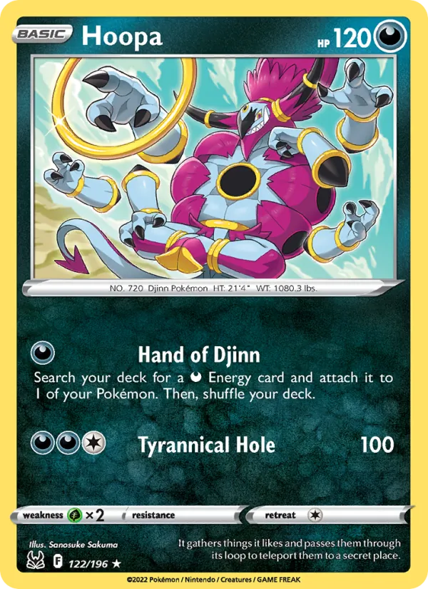 Hoopa 122 · Lost Origin