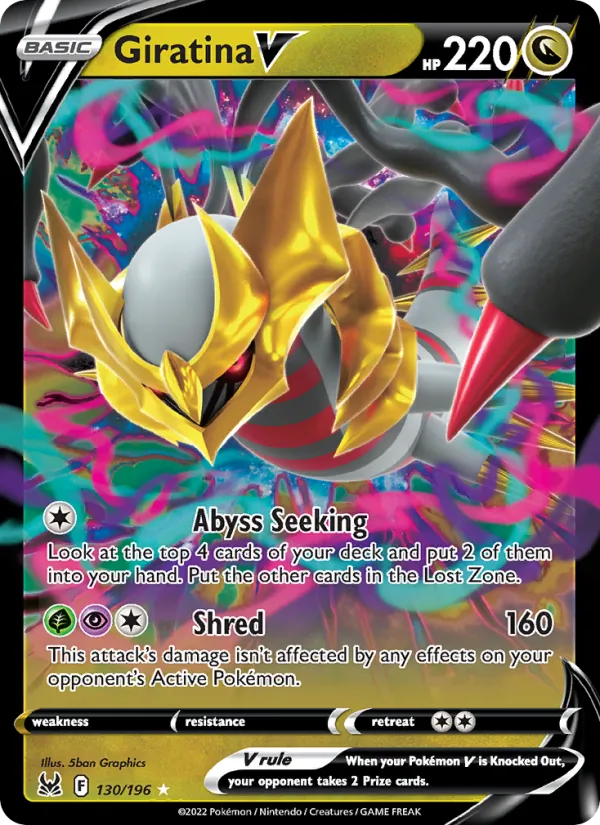 Giratina V 130 · Lost Origin