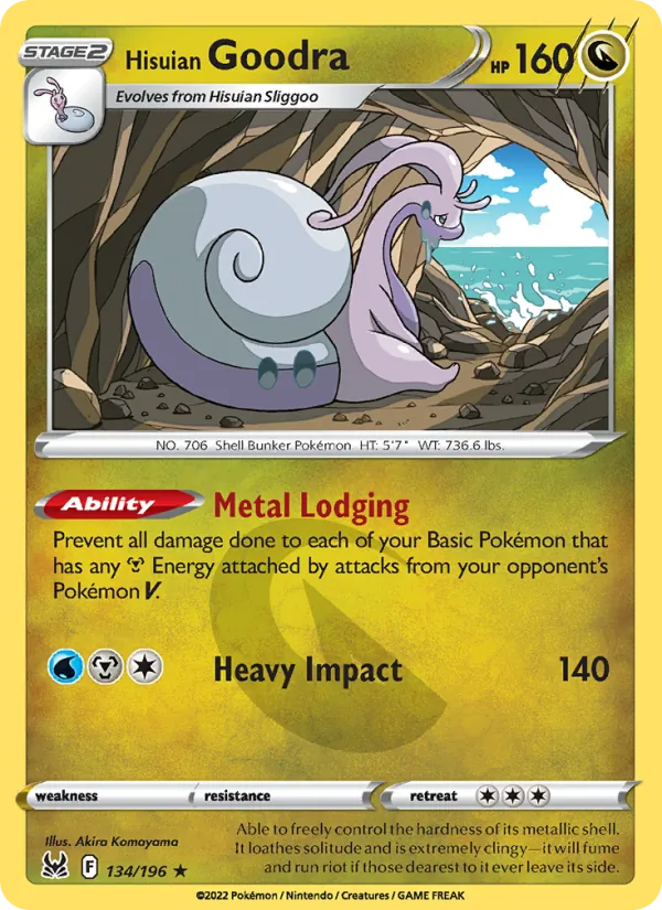 Hisuian Goodra 134 · Lost Origin