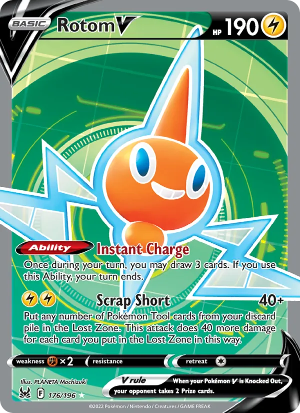 Rotom V 176 · Lost Origin