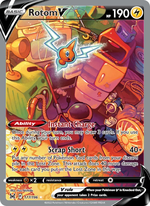 Rotom V 177 · Lost Origin