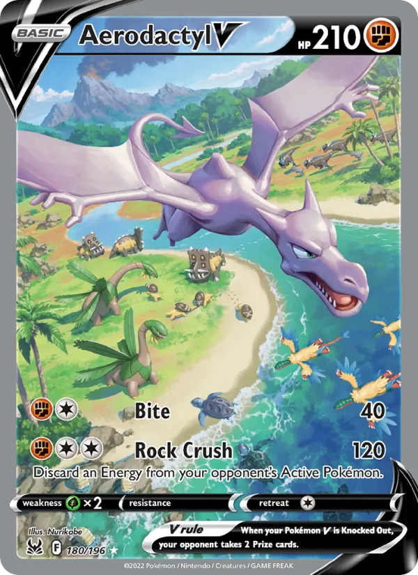 Aerodactyl V 180 · Lost Origin
