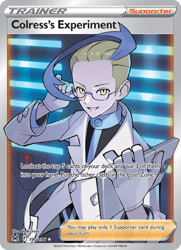 Colress's Experiment 190 · Lost Origin