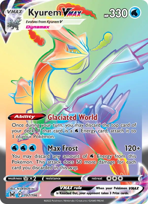 Kyurem VMAX 197 · Lost Origin