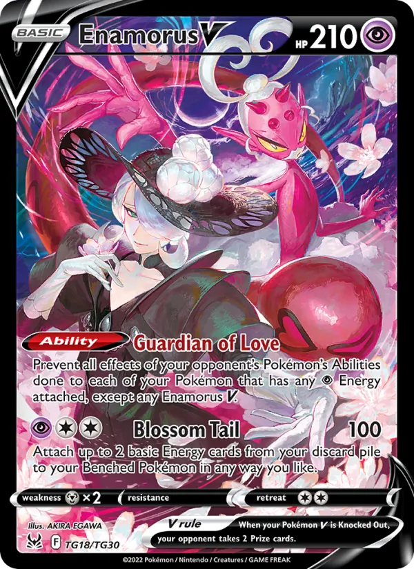 Enamorus V TG18 · Lost Origin Trainer Gallery