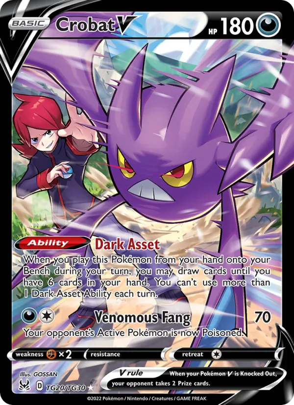 Crobat V TG20 · Lost Origin Trainer Gallery
