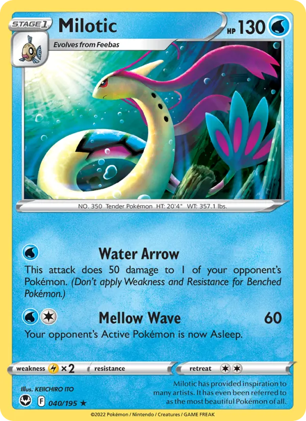 Milotic 040 · Silver Tempest