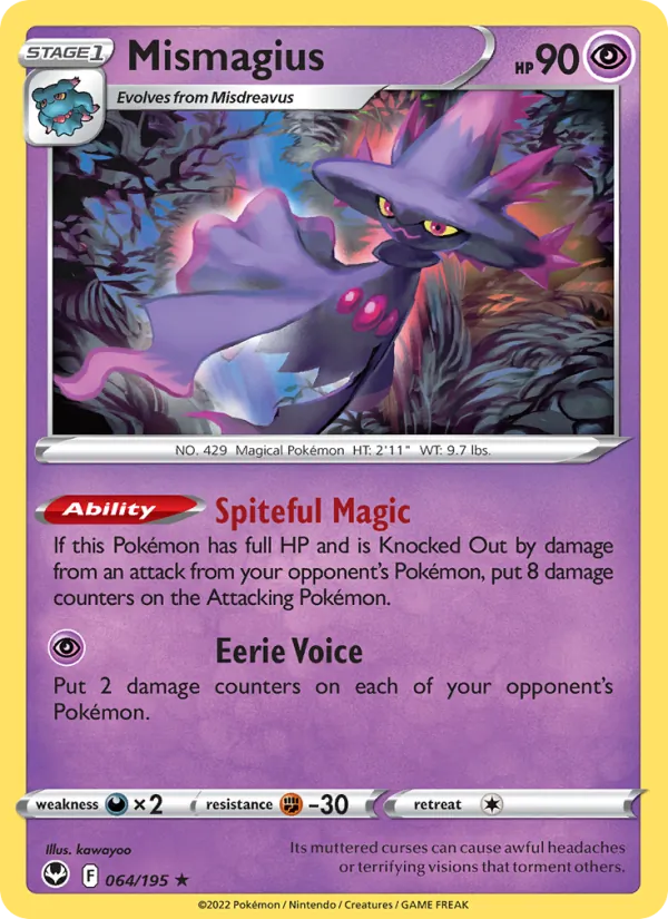 Mismagius 064 · Silver Tempest