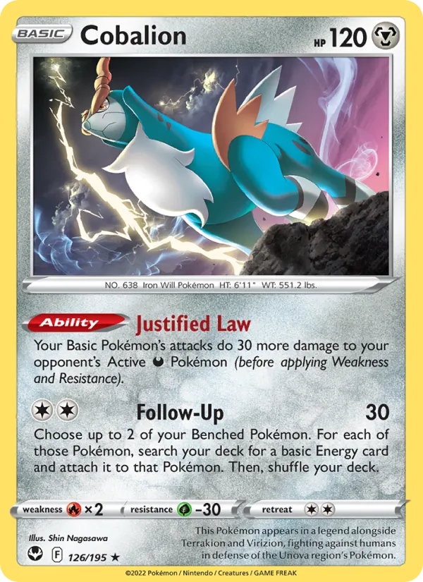 Cobalion 126 · Silver Tempest