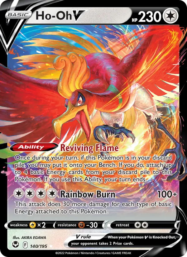 Ho-Oh V 140 · Silver Tempest