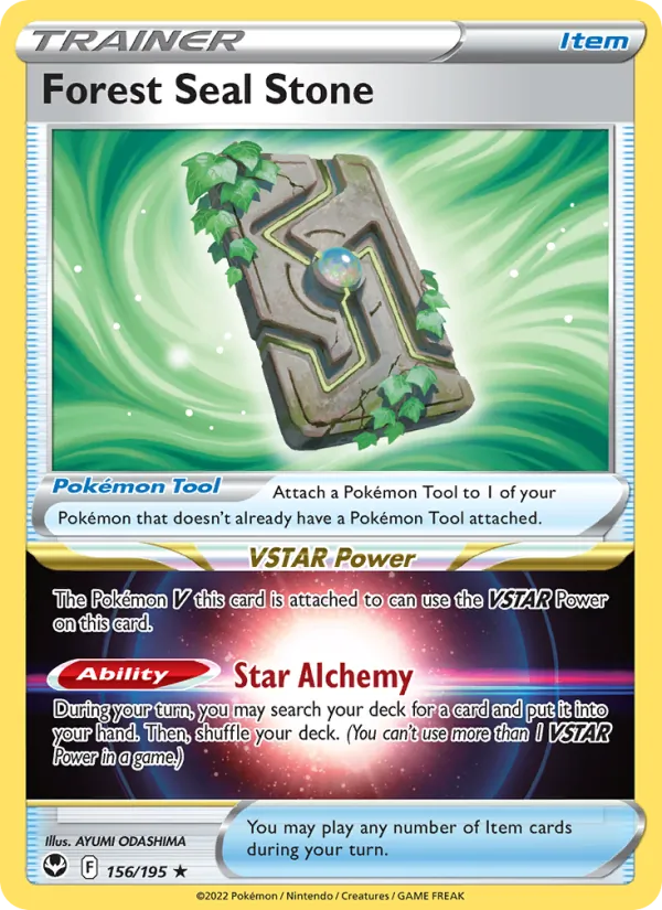 Forest Seal Stone 156 · Silver Tempest