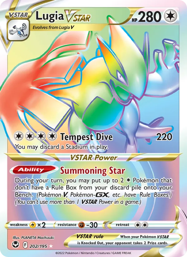 Lugia VSTAR 202 · Silver Tempest