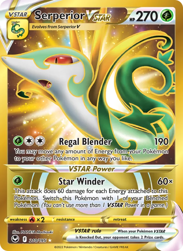 Serperior VSTAR 210 · Silver Tempest