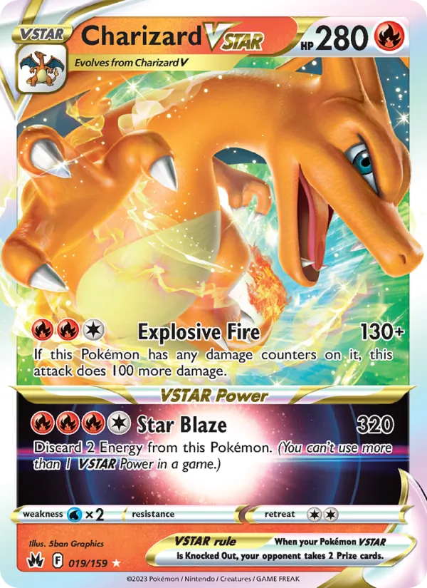 Charizard VSTAR 019 · Crown Zenith