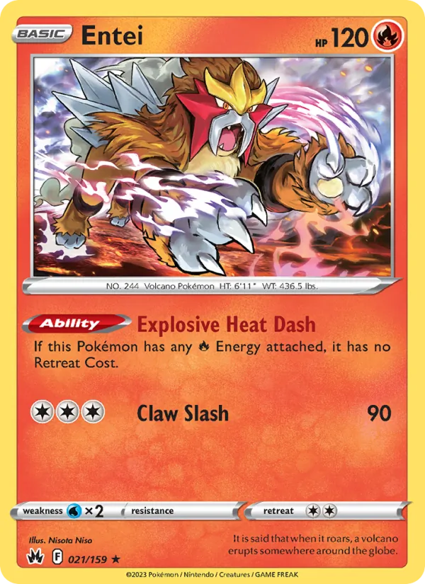 Entei 021 · Crown Zenith