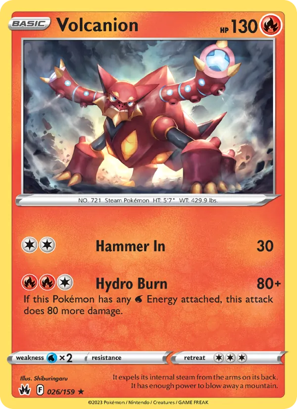 Volcanion 026 · Crown Zenith
