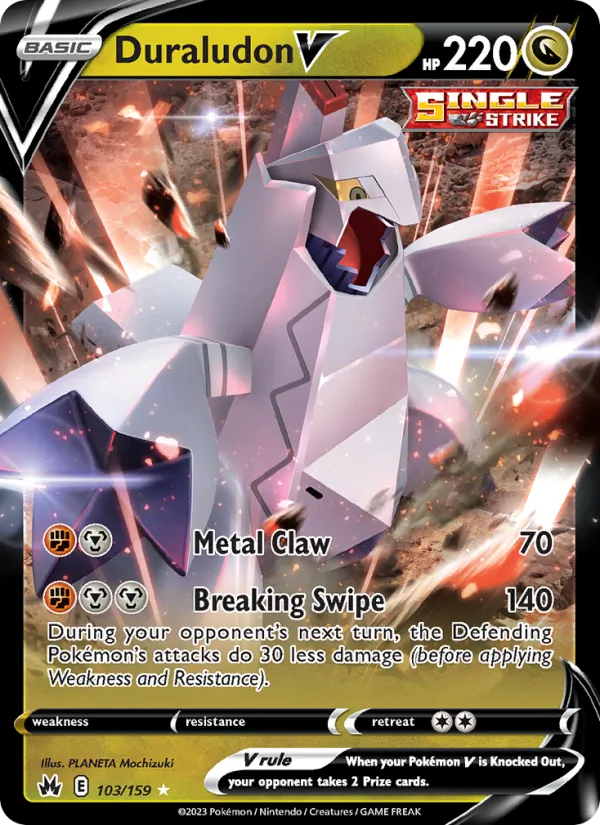 Duraludon V 103 · Crown Zenith