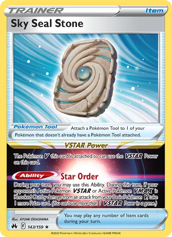 Sky Seal Stone 143 · Crown Zenith