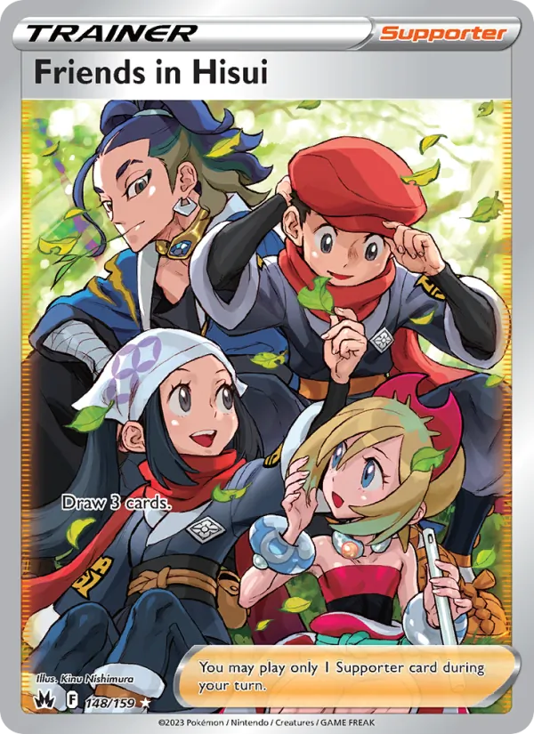 Friends in Hisui 148 · Crown Zenith