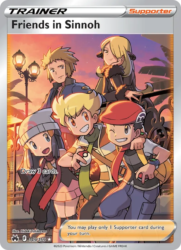Friends in Sinnoh 149 · Crown Zenith