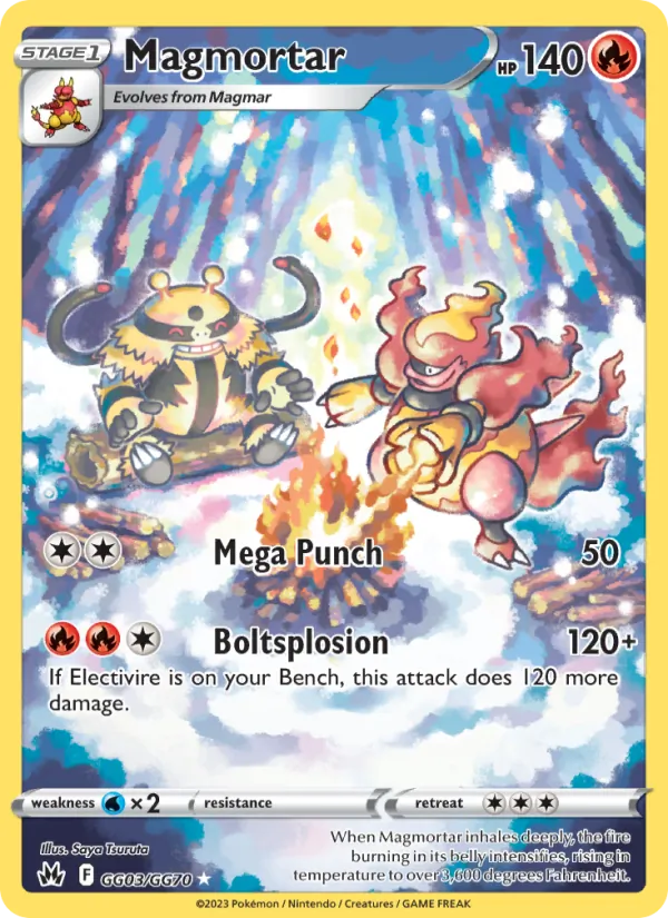 Magmortar GG03 · Crown Zenith Galarian Gallery