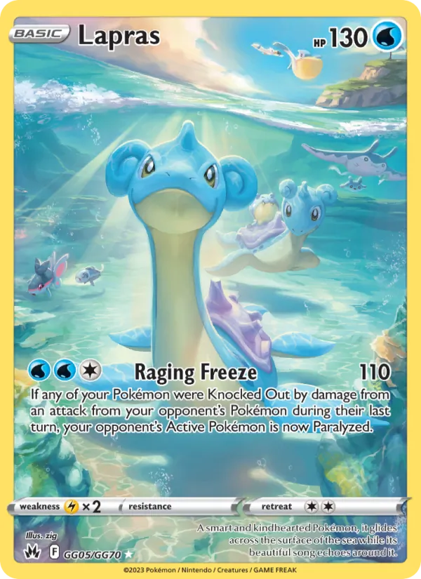 Lapras GG05 · Crown Zenith Galarian Gallery