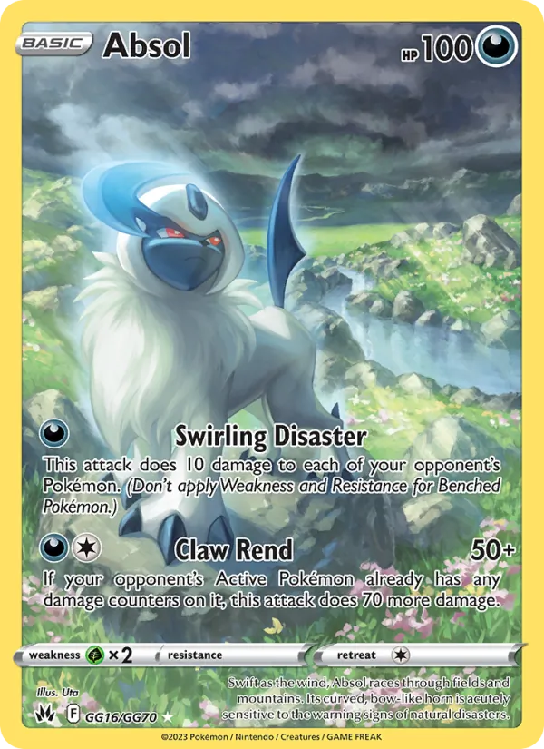 Absol GG16 · Crown Zenith Galarian Gallery