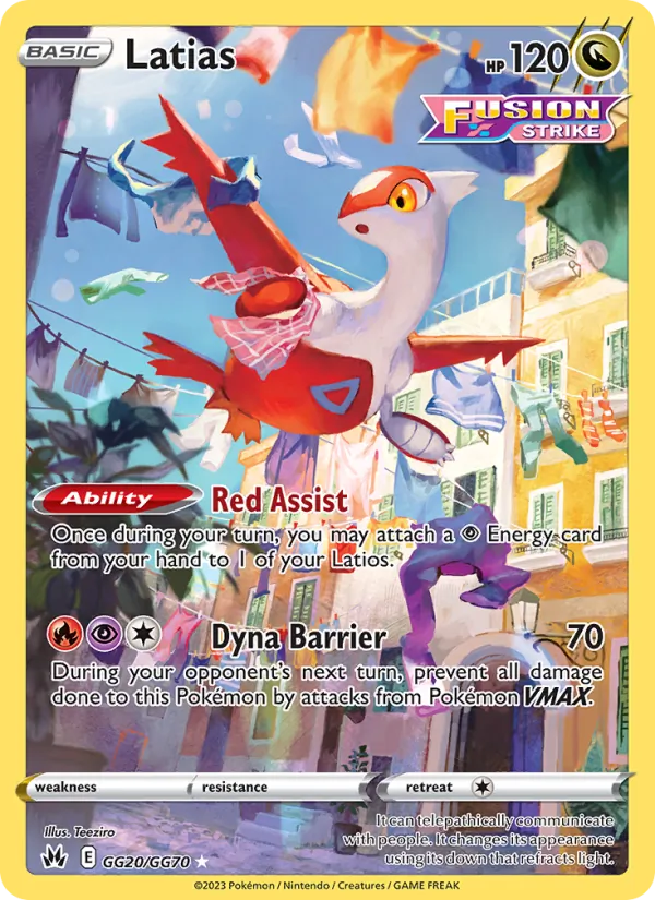 Latias GG20 · Crown Zenith Galarian Gallery
