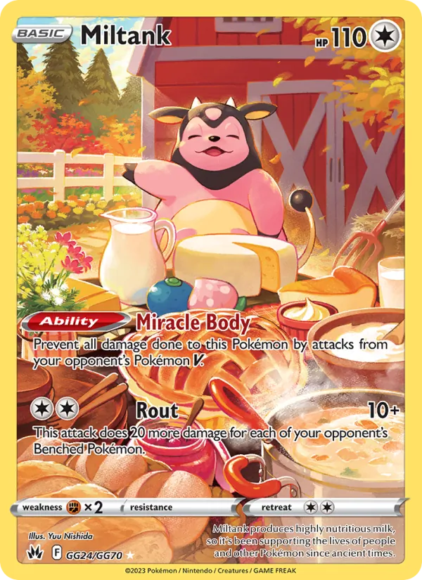 Miltank GG24 · Crown Zenith Galarian Gallery