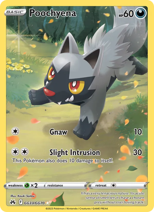 Poochyena GG33 · Crown Zenith Galarian Gallery